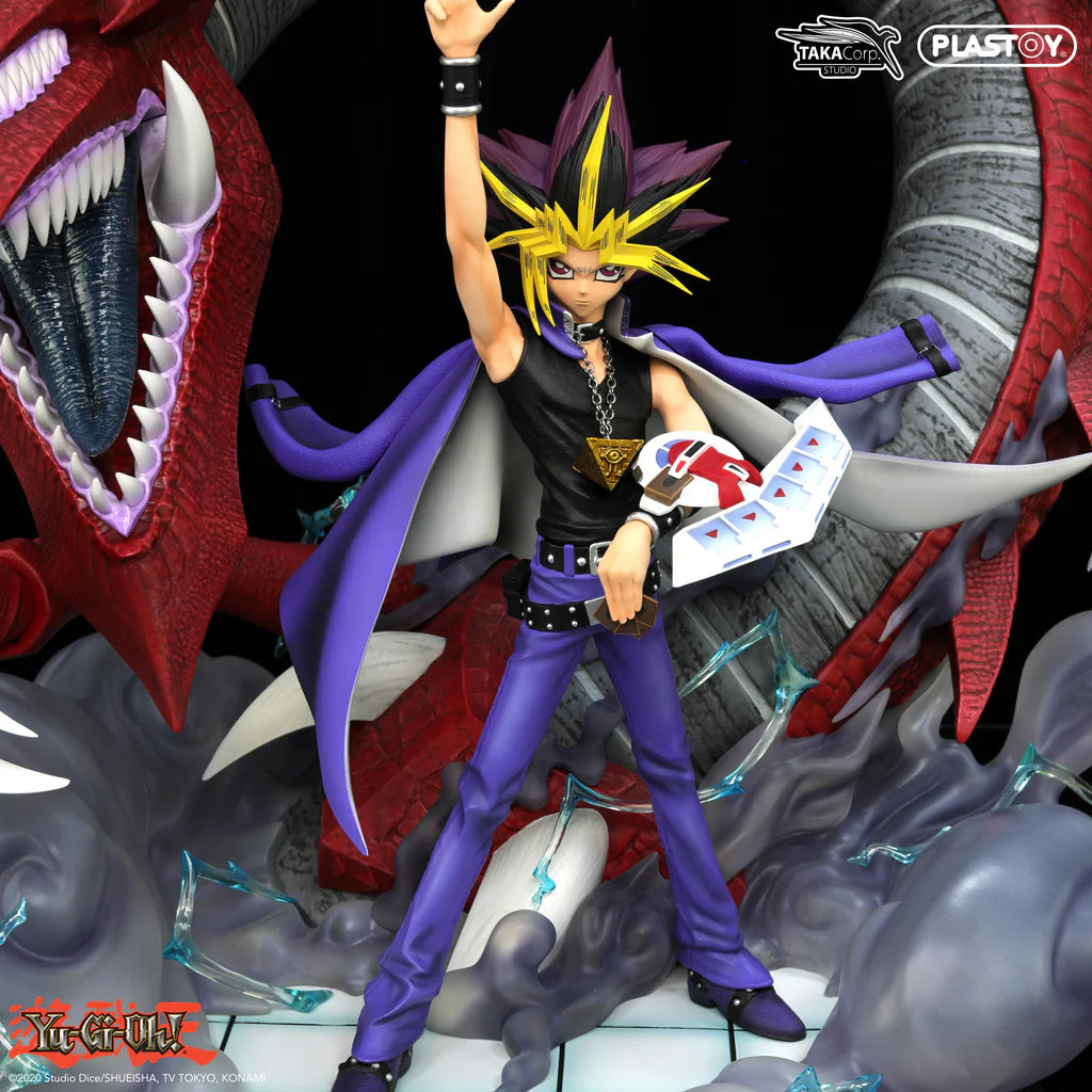 Yami Yugi & Slifer - YU-GI-OH! Statuette - Toys Legacy Collection