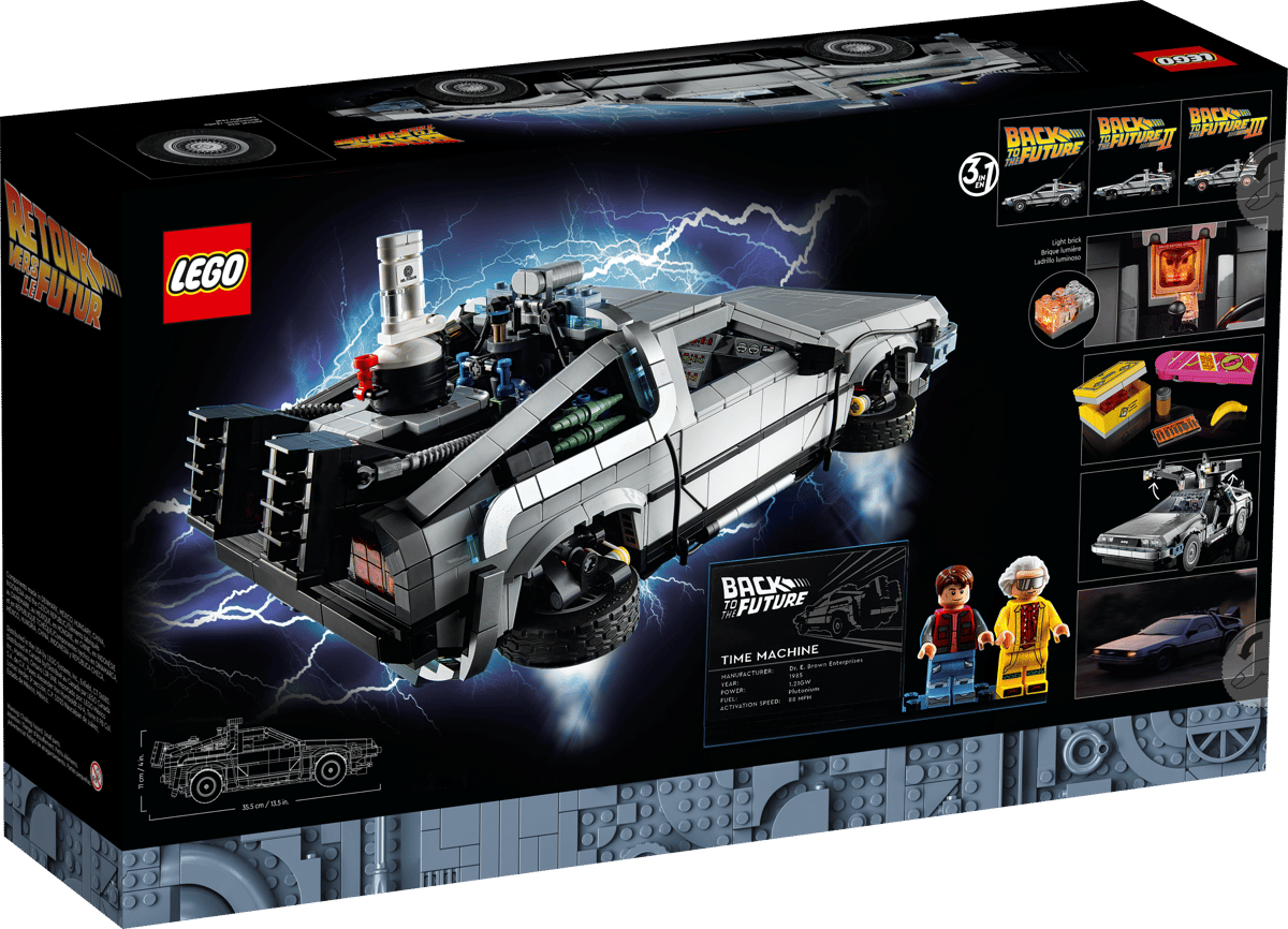 Lego icons Back to the future - 10300 : Dolorean