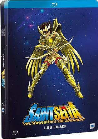 Saint Seiya (Les Chevaliers du Zodiaque) - Les 5 Films - Edition Steelbook - Blu-ray - Toys Legacy Collection