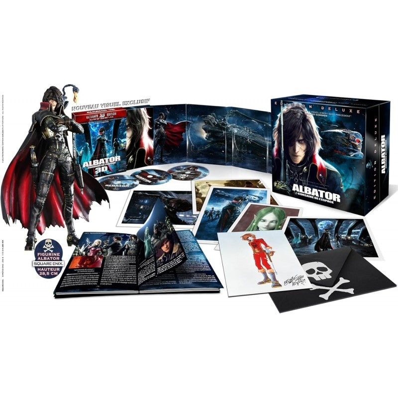 ALBATOR - COFFRET DELUXE COLLECTOR COMBO BLURAY + FIGURINE SQUARE ENIX - Toys Legacy Collection