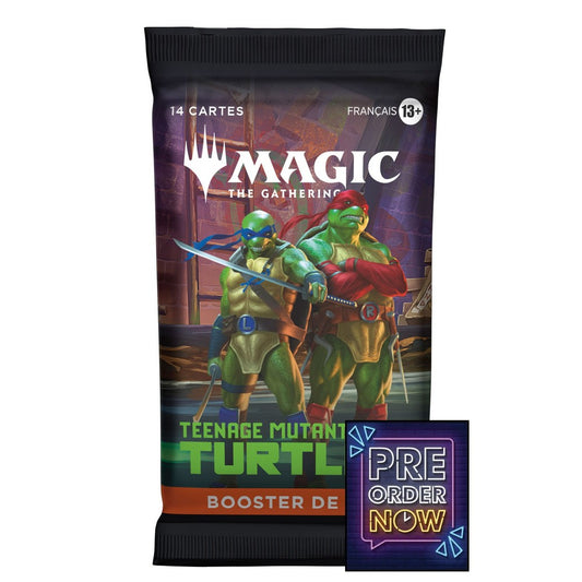 Magic the Gathering Teenage Mutant Ninja Turtles boosters de jeu - Toys Legacy Collection