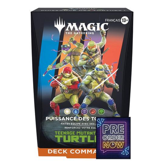 Magic the Gathering Teenage Mutant Ninja Turtles deck Commander - Toys Legacy Collection