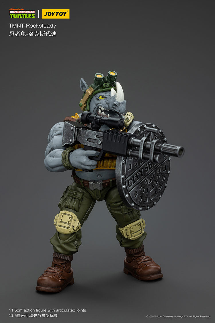 TMNT - Mutant Rocksteady 10cm Joy Toy