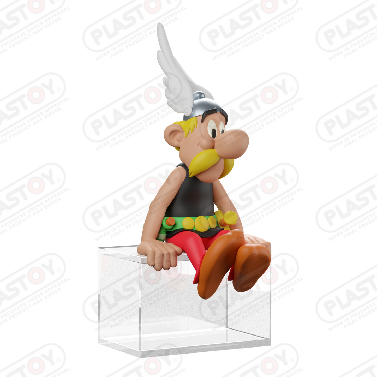 ASTERIX & OBELIX - Astérix assis - Statuette 12cm - Toys Legacy Collection