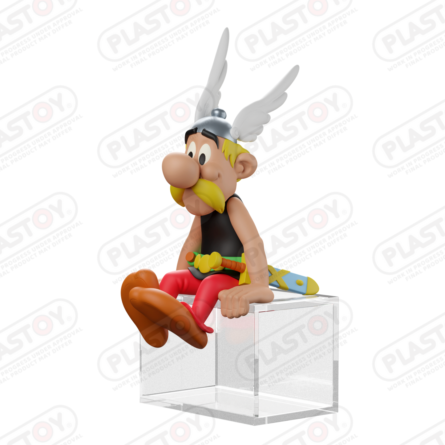 ASTERIX & OBELIX - Astérix assis - Statuette 12cm