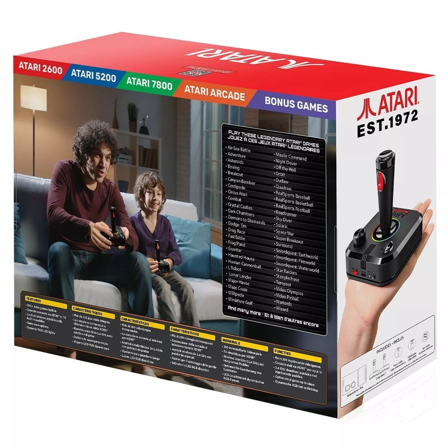 Atari Plus - Game Station - +200 jeux - Licence officielle - MyArcade