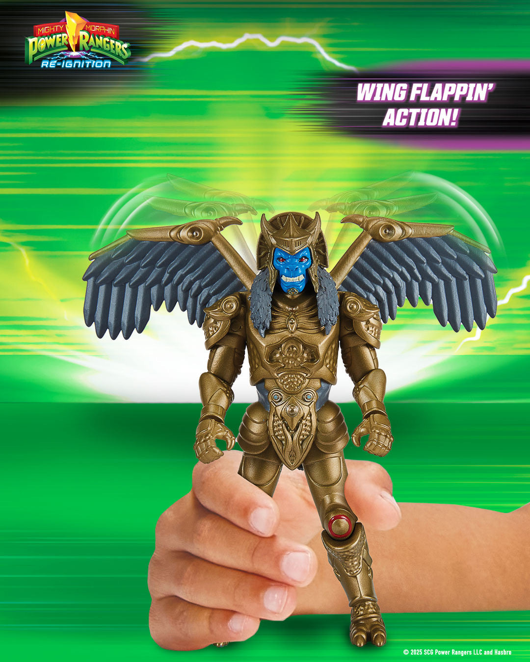 Evil Space Alien Goldar figure - Toys Legacy Collection