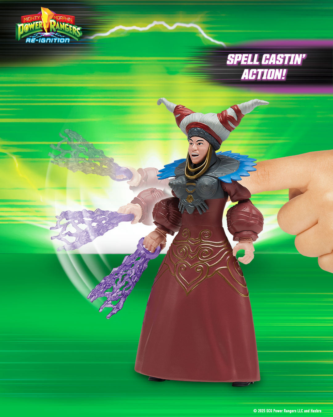 Evil Space Alien Rita Repulsa figure - Toys Legacy Collection