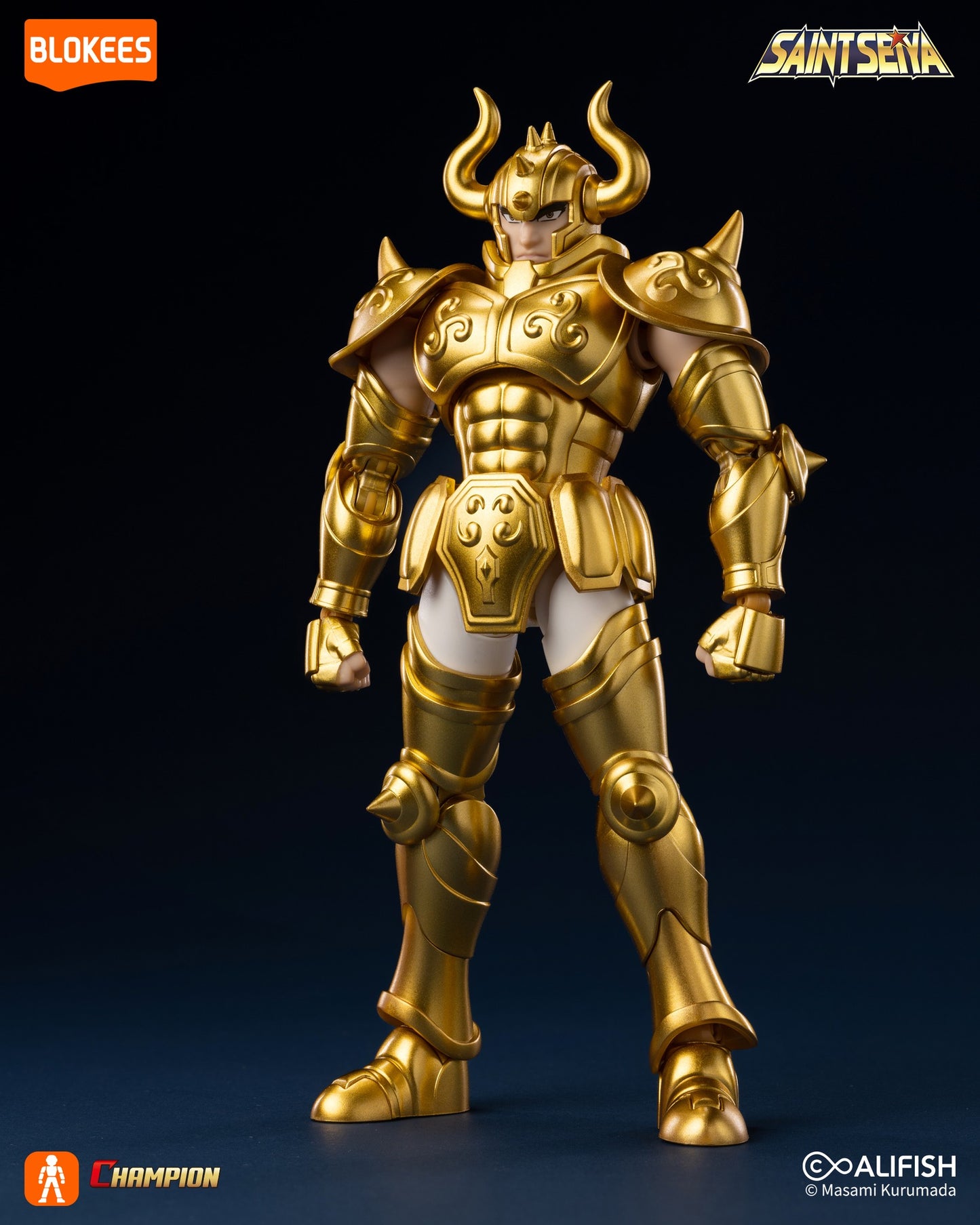 Saint Seiya - Alderaban Taurus Model Kit Champion Class Blokees - Toys Legacy Collection