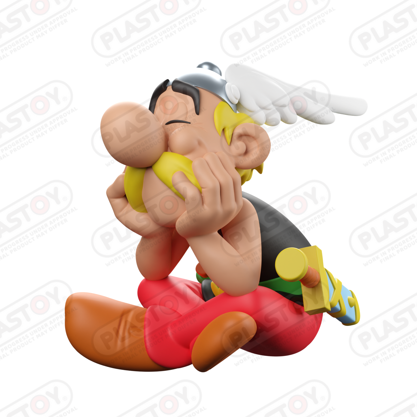ASTERIX & OBELIX - Asterix assis - Tirelire PVC 15cm