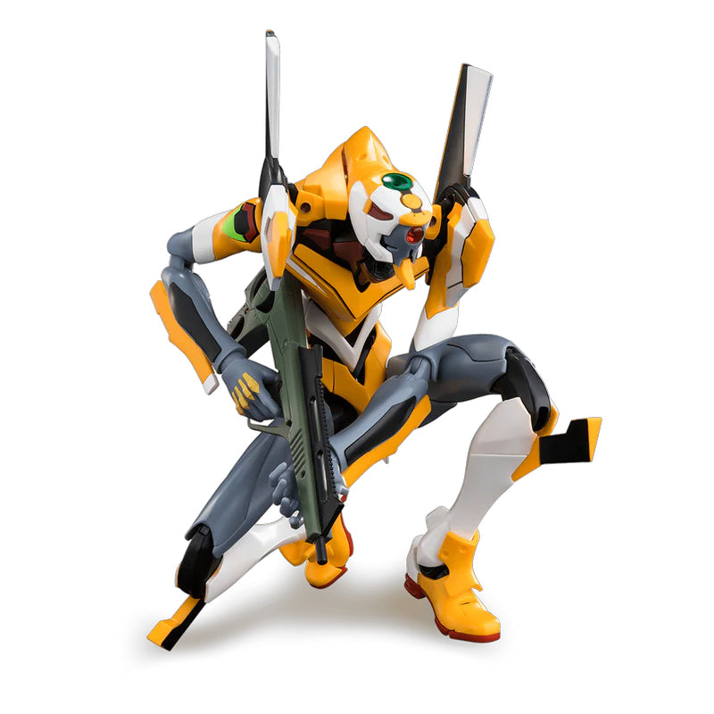 Maquette Evangelion Blokees Eva Unit 00, figurine d'action ultra, édition Legacy, pose détaillée en plastique.
