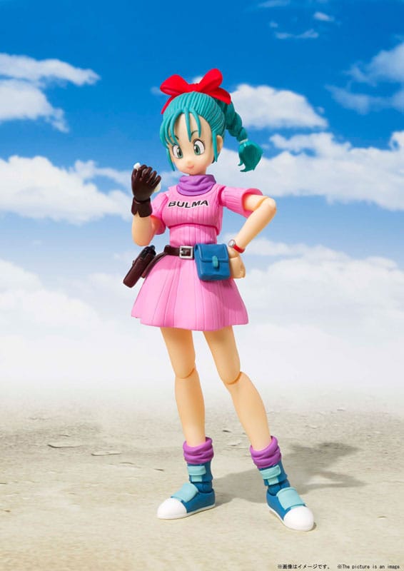 Figurine Bulma S.H. Figuarts – Dragon Ball – 16 cm