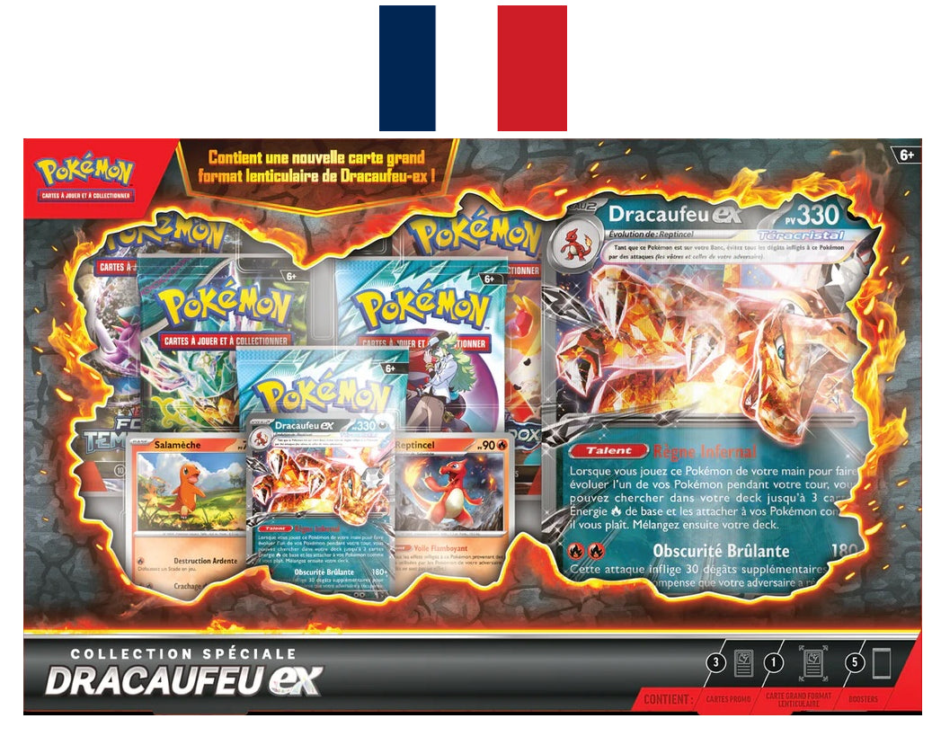 POKEMON - Coffret Ex Special Collection Dracaufeu - FR - Toys Legacy Collection