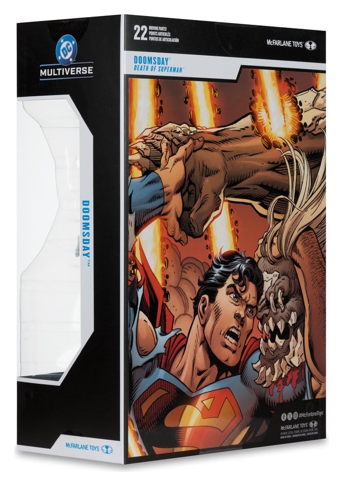 DC Multiverse – Megafig Doomsday (Death of Superman) – Gold Label – 24 cm