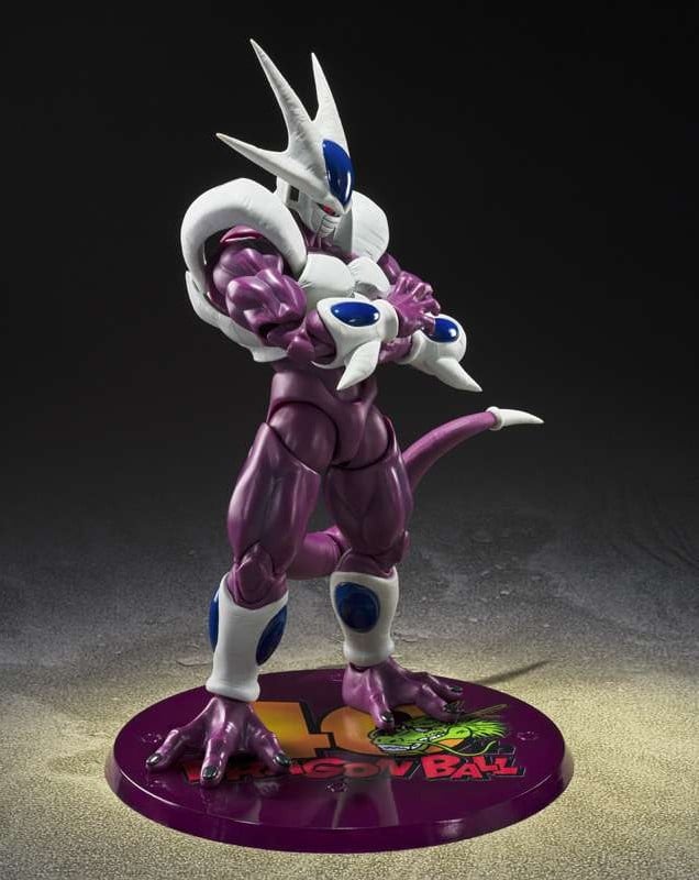 DRAGON BALL - Cooler "40ème Anniversaire" -Figurine S.H. Figuarts 19cm - Toys Legacy Collection