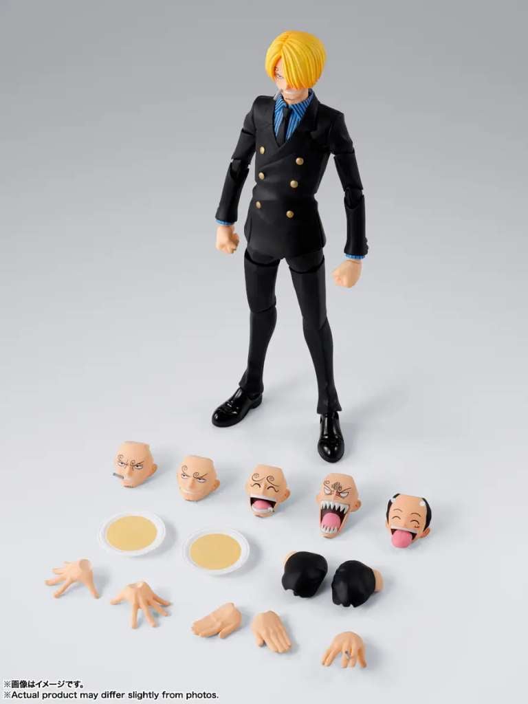 ONE PIECE - Sanji "Romance Dawn" - Figurine S.H. Figuarts 15.5cm - Toys Legacy Collection