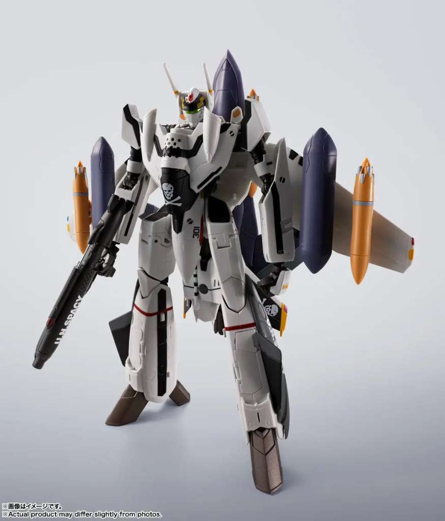 MACROSS - VF-0S Phoenix (QF-2200D-B Ghost) - Fig. Hi-Metal R 14cm - Toys Legacy Collection