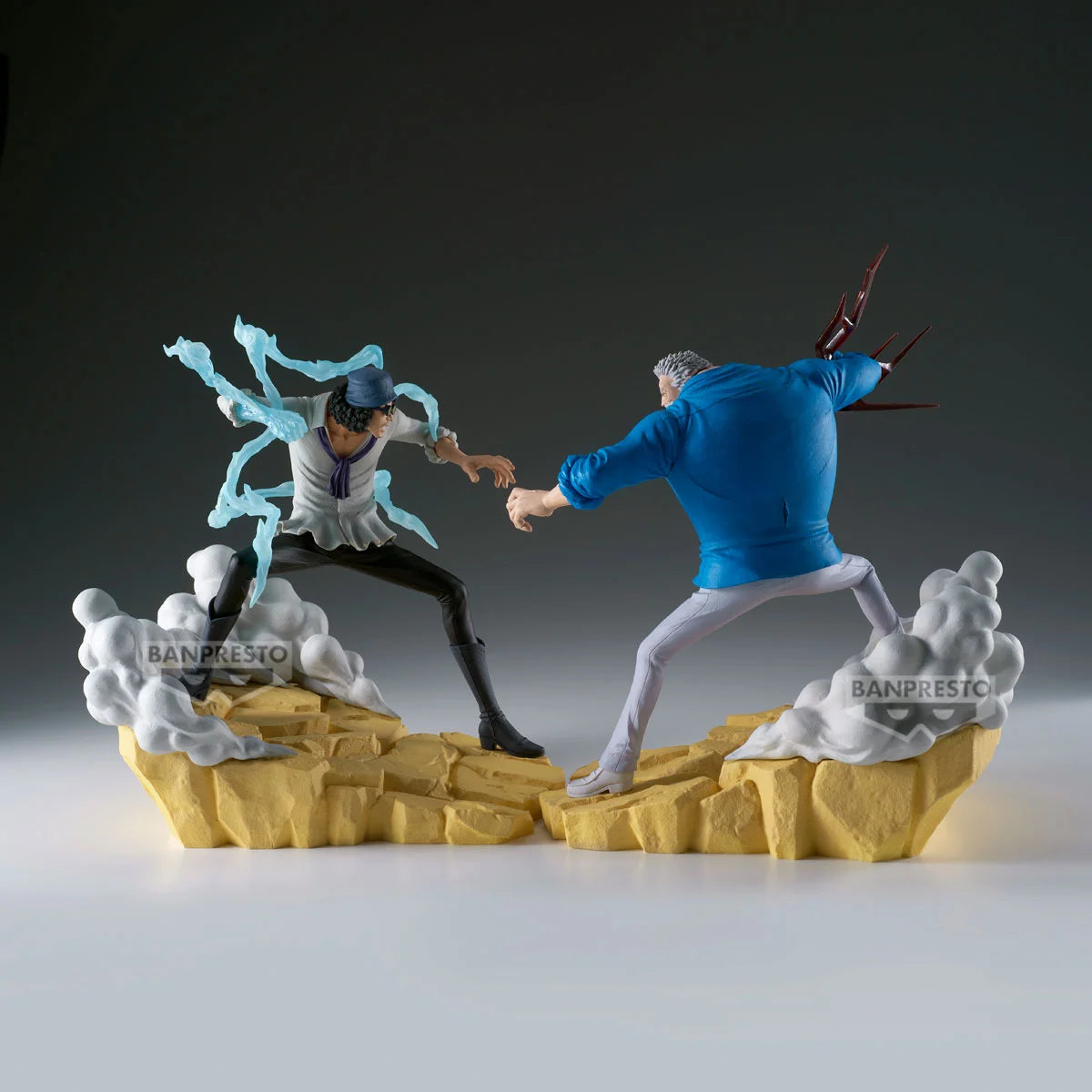 ONE PIECE - Kuzan - Figurine Senkozekkei 1/2 17cm - Toys Legacy Collection