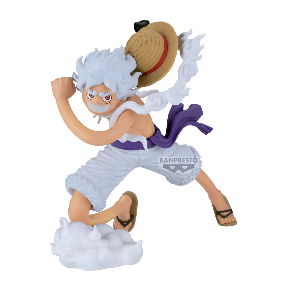 ONE PIECE - Monkey D. Luffy Gear 5 - Figurine Grandista 22cm - Toys Legacy Collection