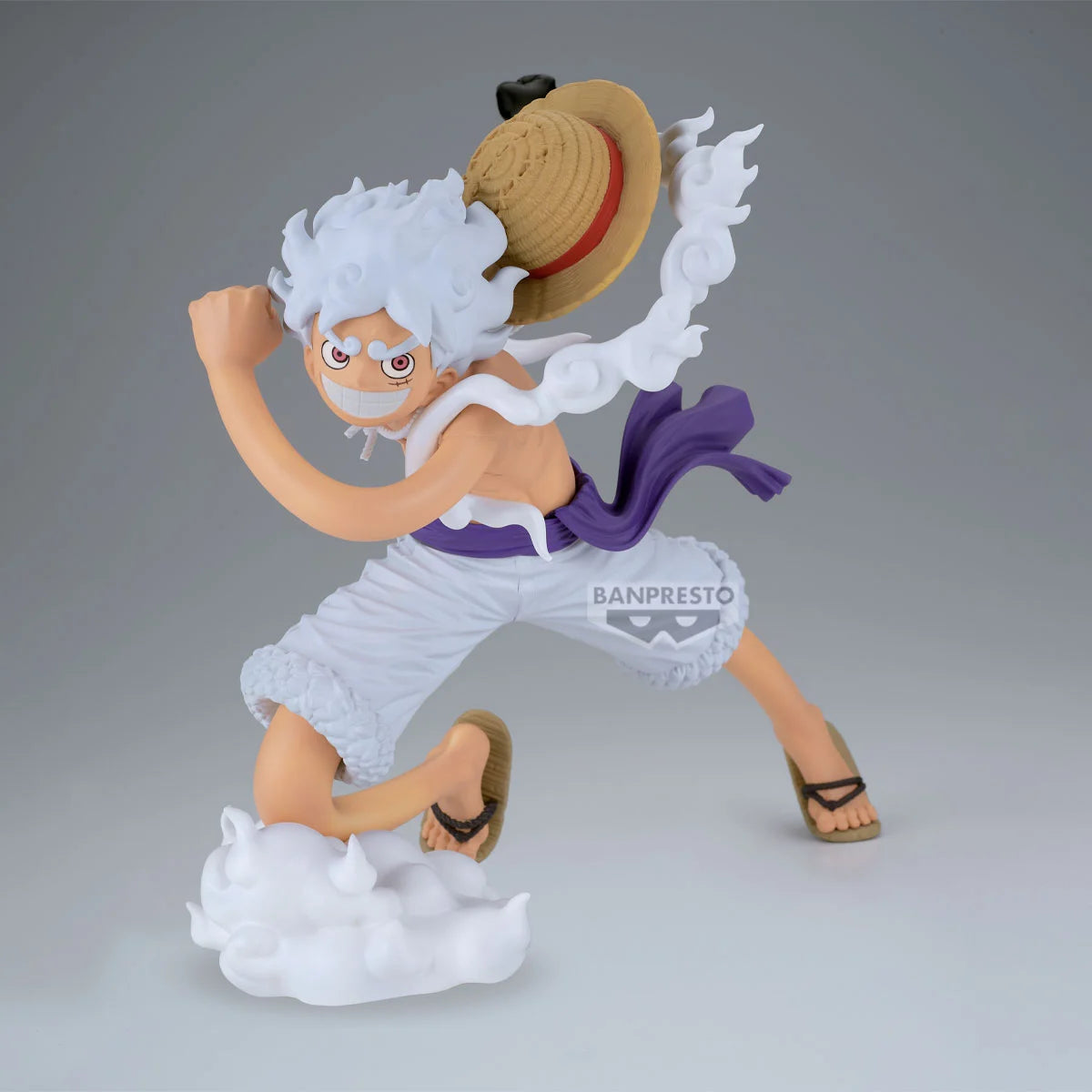 ONE PIECE - Monkey D. Luffy Gear 5 - Figurine Grandista 22cm - Toys Legacy Collection
