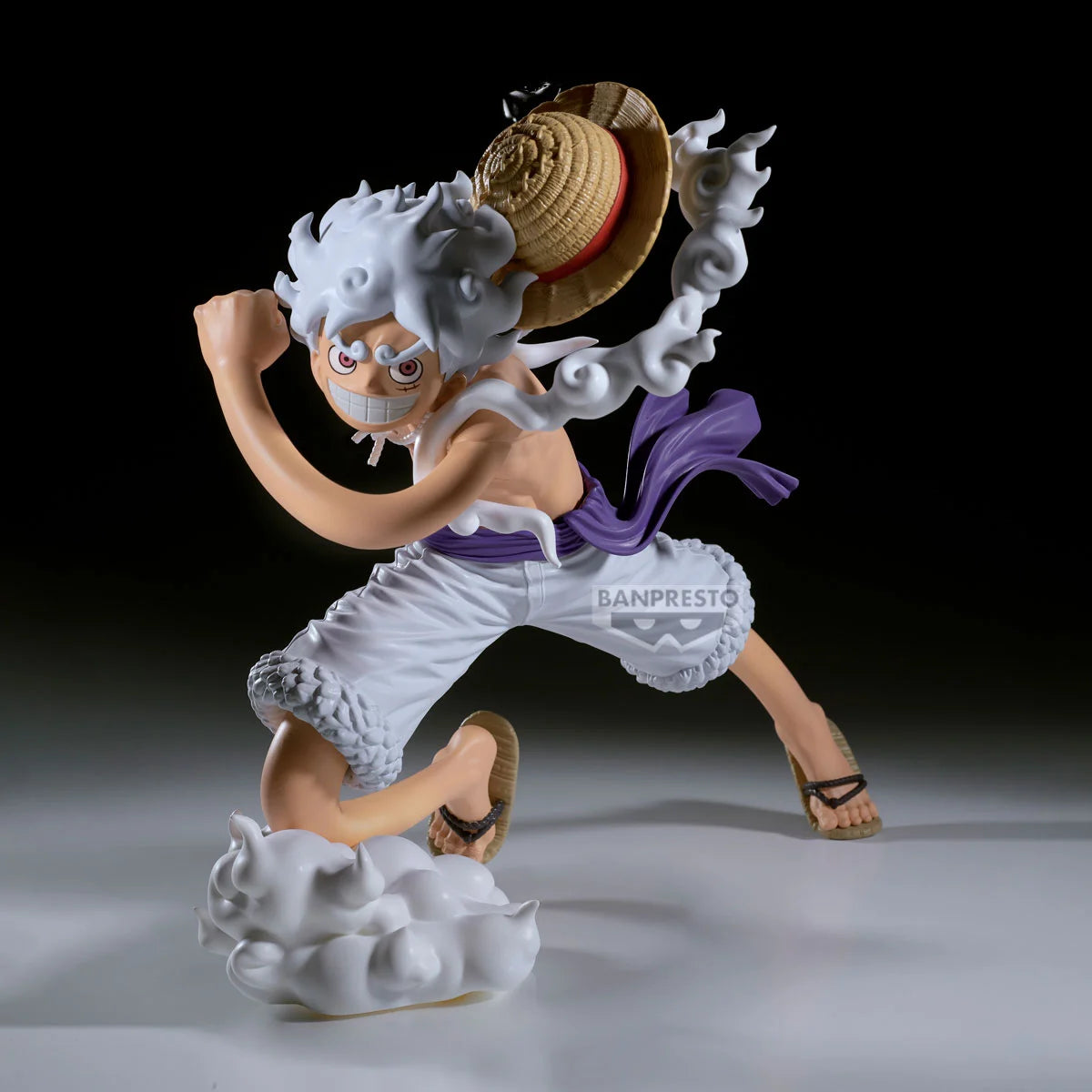 ONE PIECE - Monkey D. Luffy Gear 5 - Figurine Grandista 22cm - Toys Legacy Collection