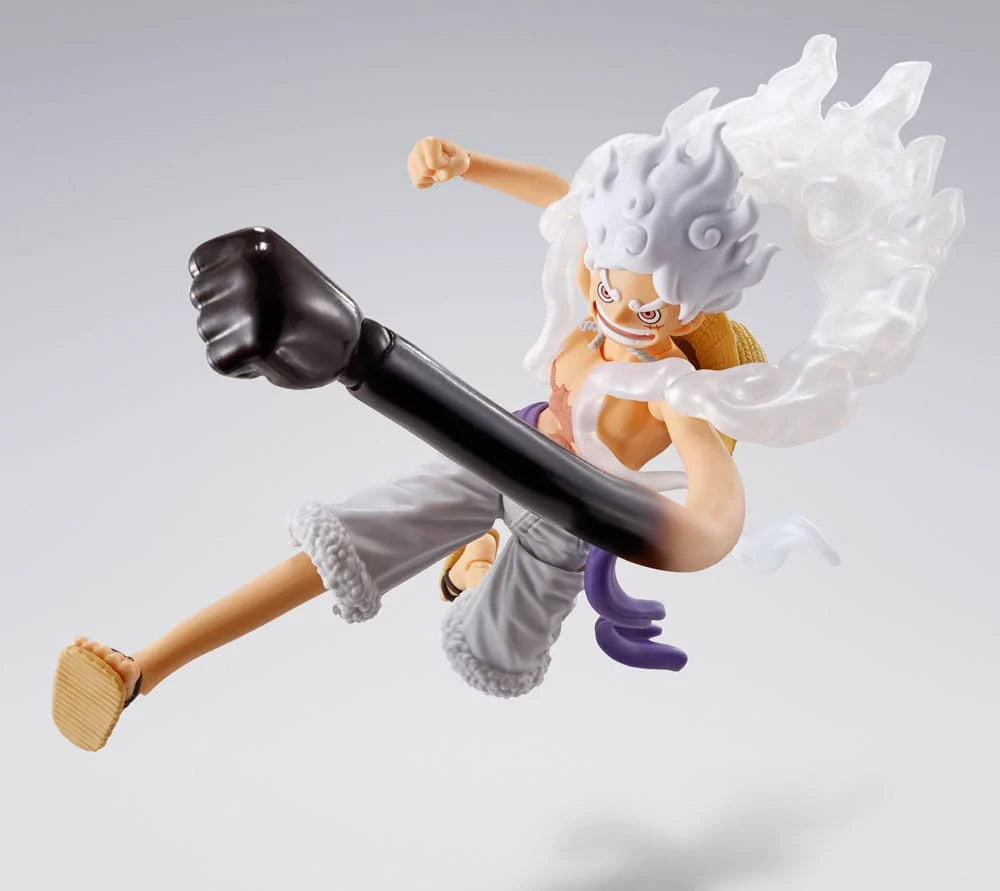 ONE PIECE - Luffy Gear 5 "Egghead Island" -Figurine S.H. Figuarts 15cm - Toys Legacy Collection