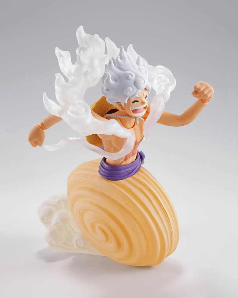 ONE PIECE - Luffy Gear 5 "Egghead Island" -Figurine S.H. Figuarts 15cm - Toys Legacy Collection