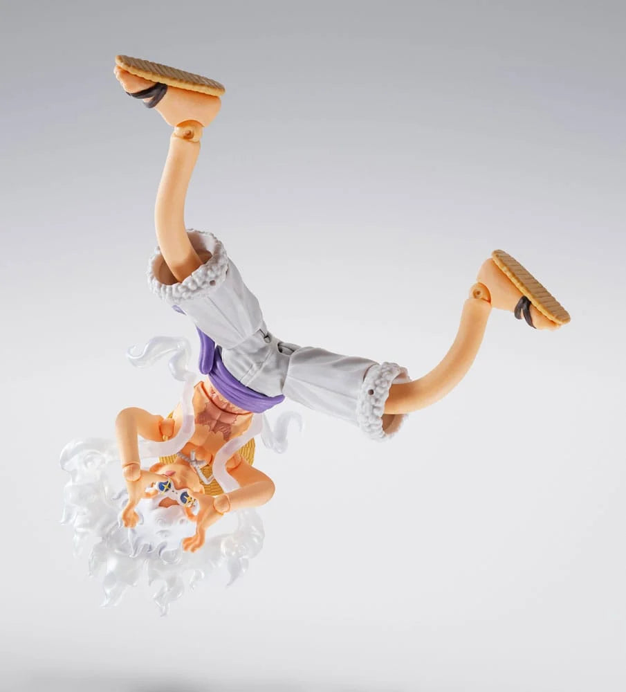 ONE PIECE - Luffy Gear 5 "Egghead Island" -Figurine S.H. Figuarts 15cm - Toys Legacy Collection