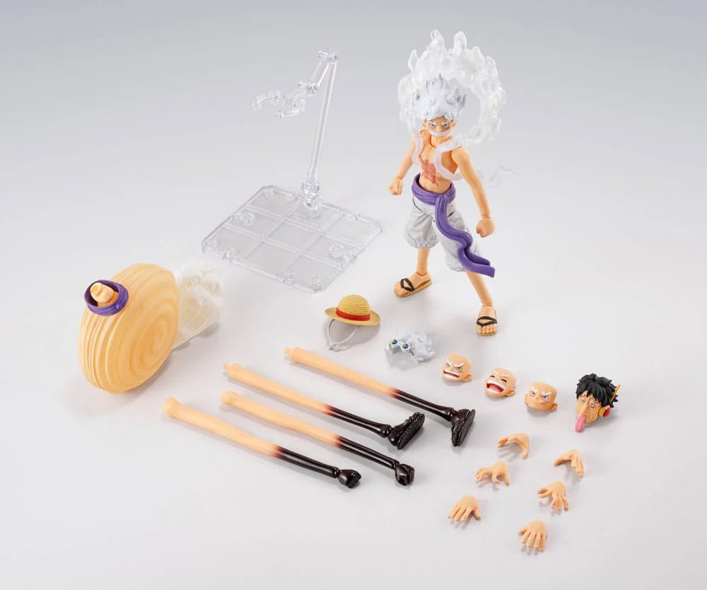 ONE PIECE - Luffy Gear 5 "Egghead Island" -Figurine S.H. Figuarts 15cm - Toys Legacy Collection