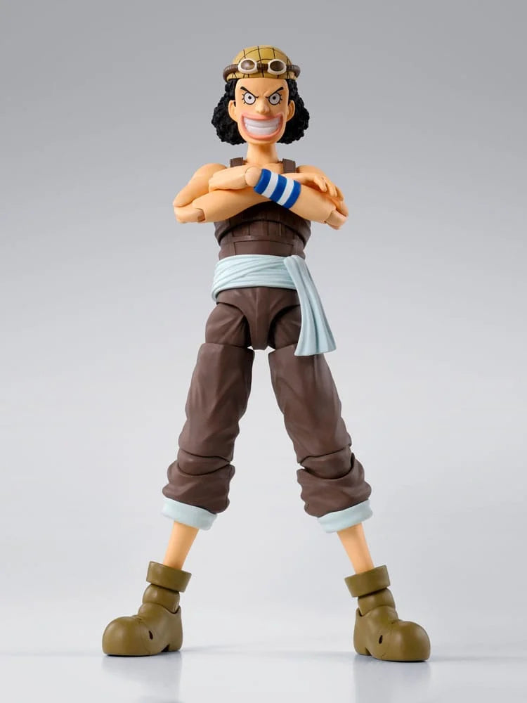 ONE PIECE - Usopp "Romance Dawn" - Figurine S.H. Figuarts 15cm - Toys Legacy Collection