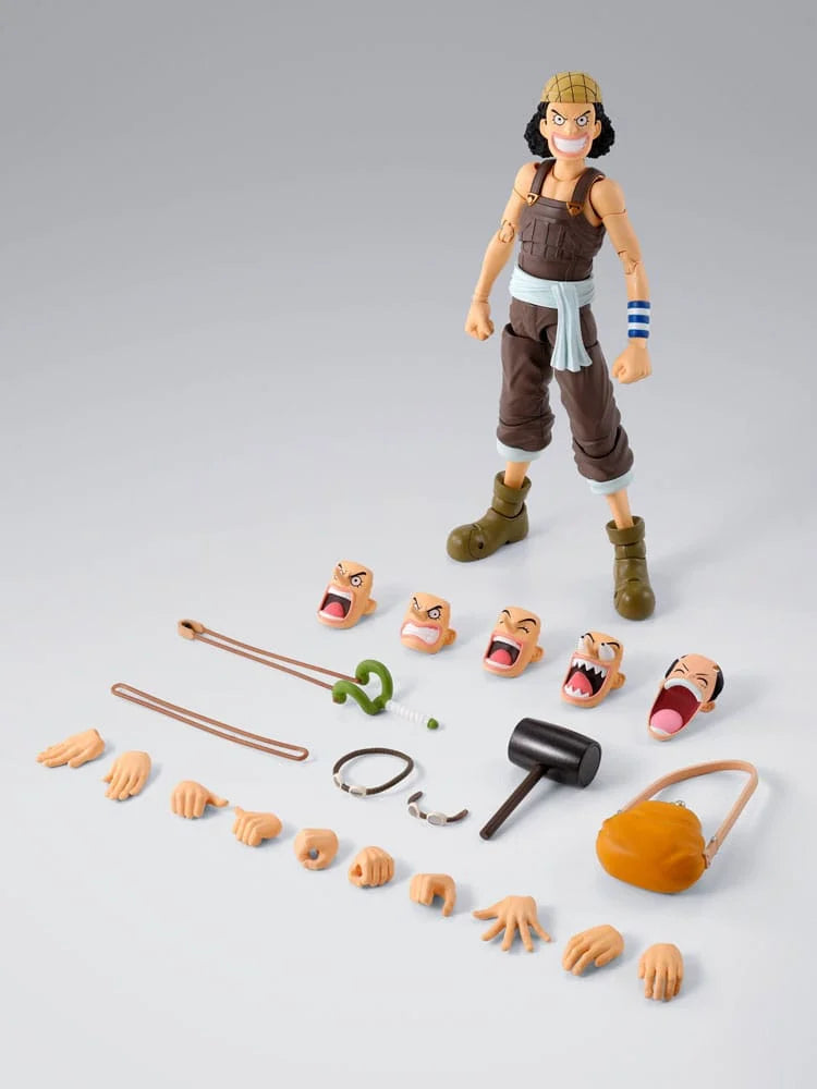 ONE PIECE - Usopp "Romance Dawn" - Figurine S.H. Figuarts 15cm - Toys Legacy Collection