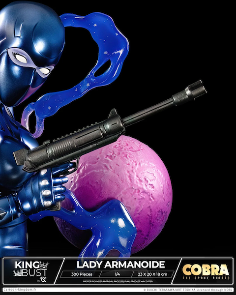 COBRA - Lady Armanoide - King Bust 1/4 23cm - Toys Legacy Collection