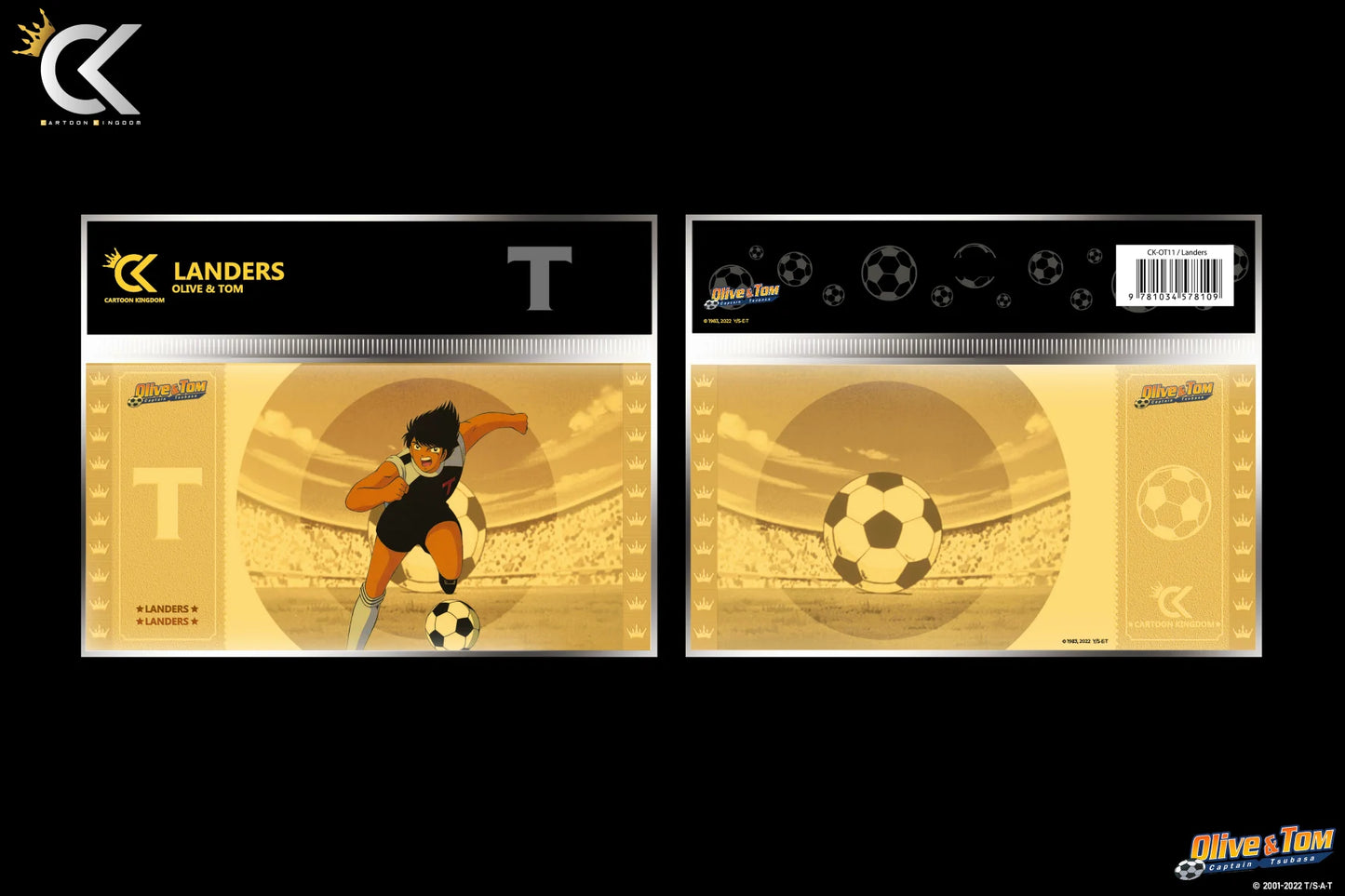 Olive et Tom – Captain Tsubasa – Golden Ticket Kojiro Hyuga (Mark Landers)