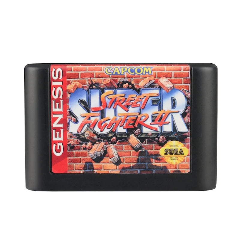 CONSOLE HEROES - Mega Drive Street Fighter 2 - Statuette 7cm - Toys Legacy Collection