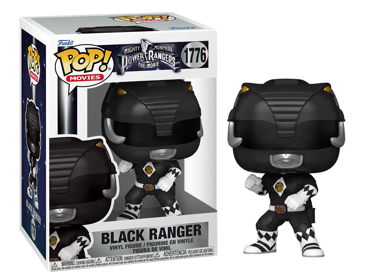 POWER RANGERS - POP Movies N° 1776 - Ranger Noir - Toys Legacy Collection