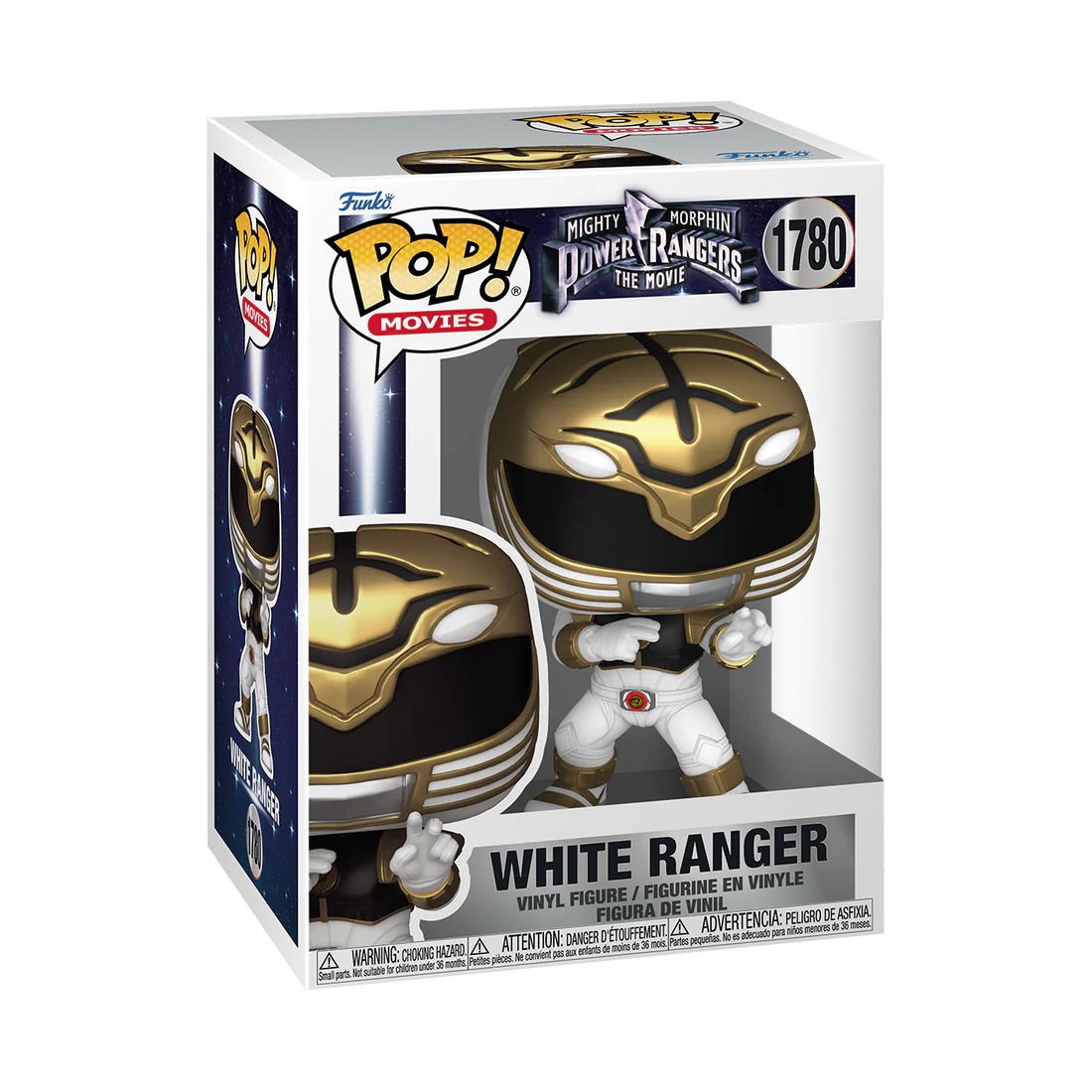 POWER RANGERS - POP Movies N° 1780 - Ranger Blanc - Toys Legacy Collection