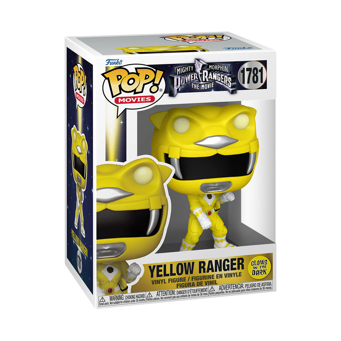 POWER RANGERS - POP Movies N° 1781 - Ranger Jaune (GW)