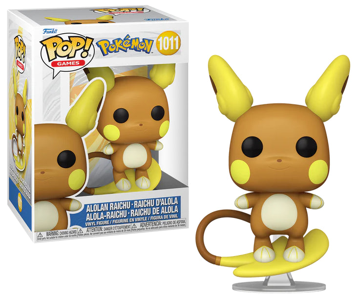 POKEMON - POP Games N° 1011 - Raichu (Alolan) - Toys Legacy Collection