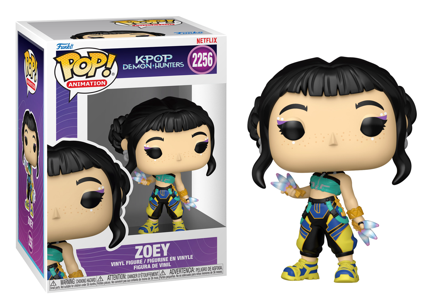 KPOP DEMON HUNTERS - POP Animation N° 2256 - Zoey - Toys Legacy Collection