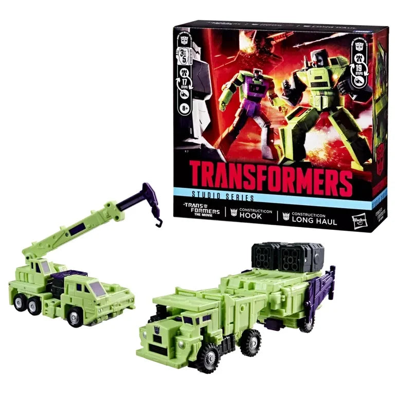TRANSFORMERS - Long Haul & Hook - Figurine Studio Series 16.5cm - Toys Legacy Collection