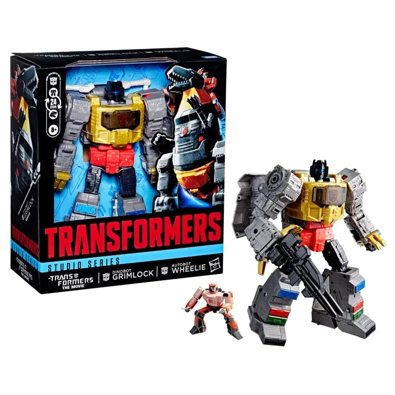 TRANSFORMERS - Grimlock & Wheelie - Figurine Studio Series 21.5cm
