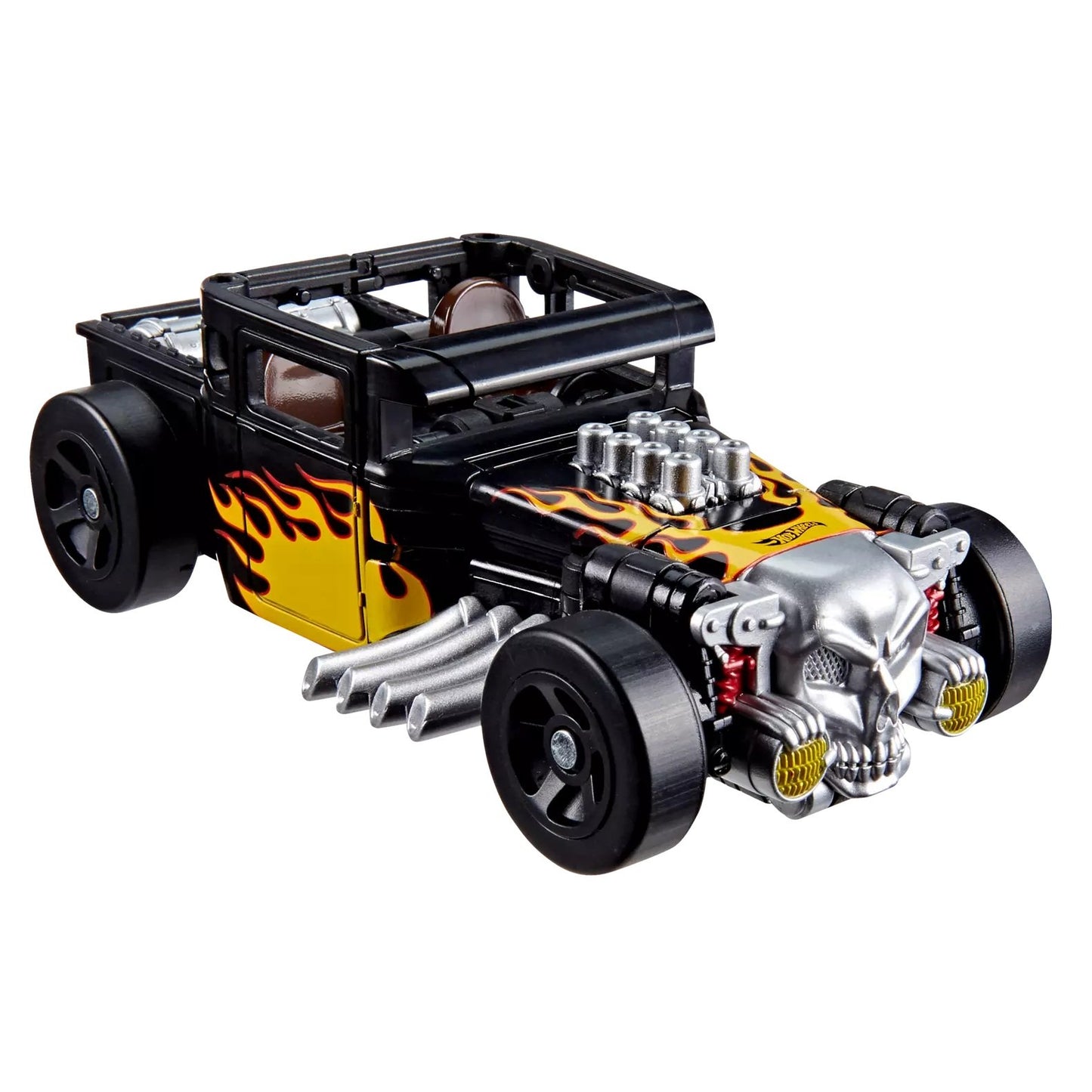 TRANSFORMERS X HOT WHEELS - Bone Shaker - Figurine Collaborative 13cm
