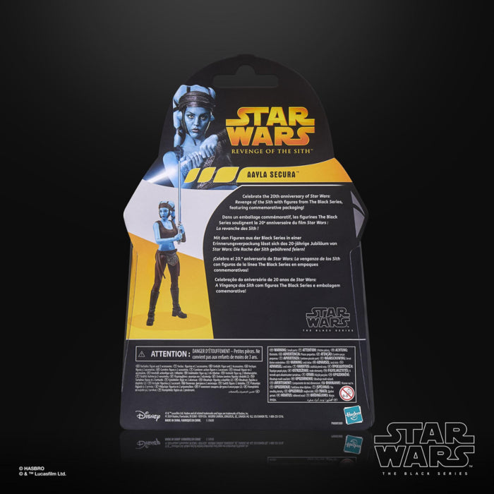 STAR WARS 3 - Aayla Secura - Figurine Black Series 15cm - Toys Legacy Collection