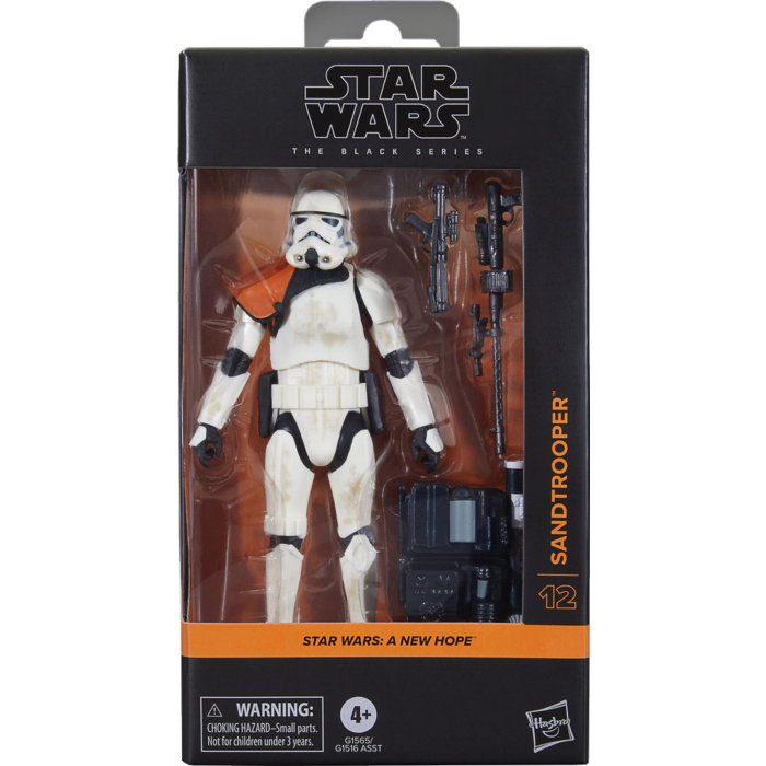STAR WARS UN NOUVEL ESPOIR - Sandtrooper - Figurine Black Series 15cm - Toys Legacy Collection