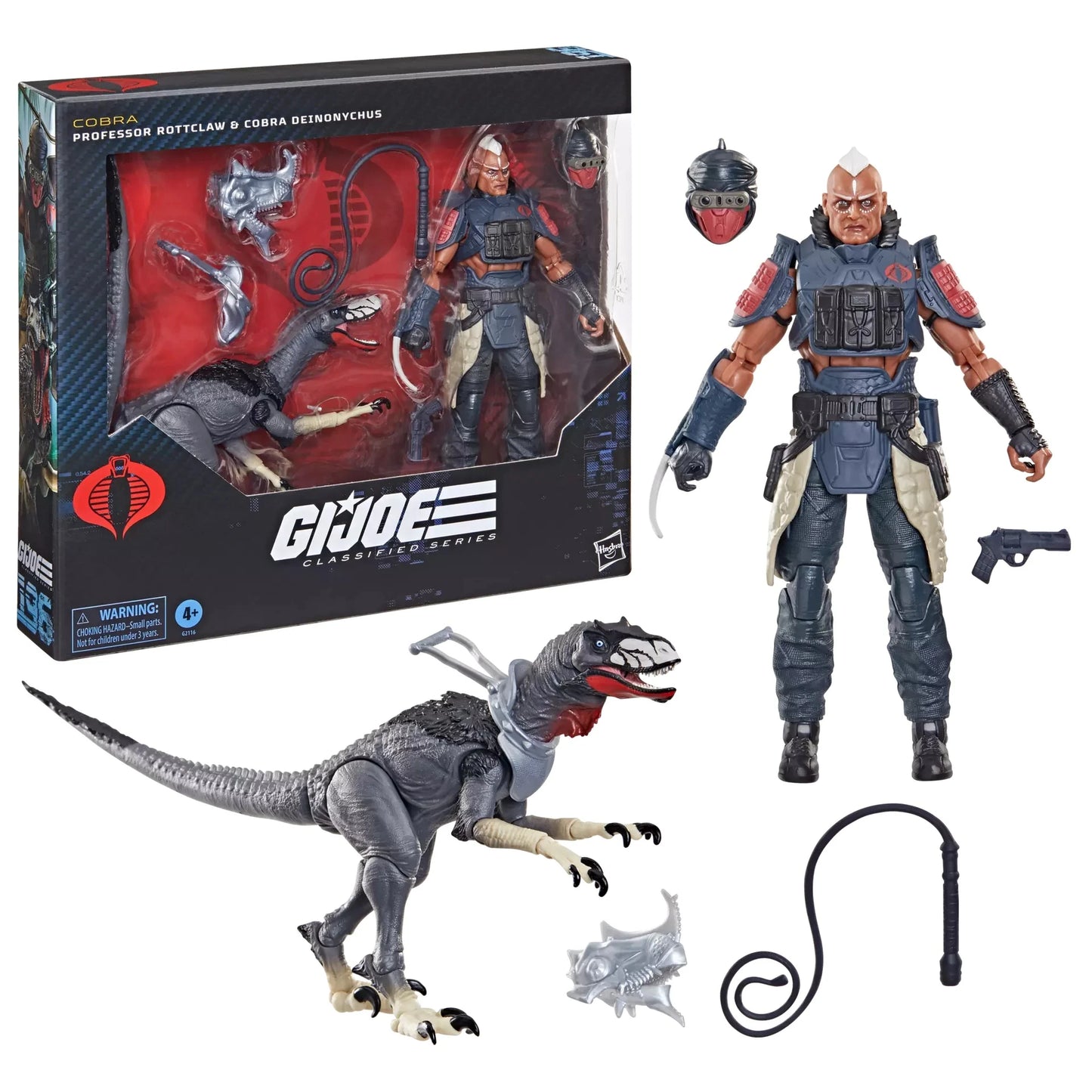 GI JOE - Rottclaw & Deinonychus - Figurine Classified Series #196 15cm - Toys Legacy Collection