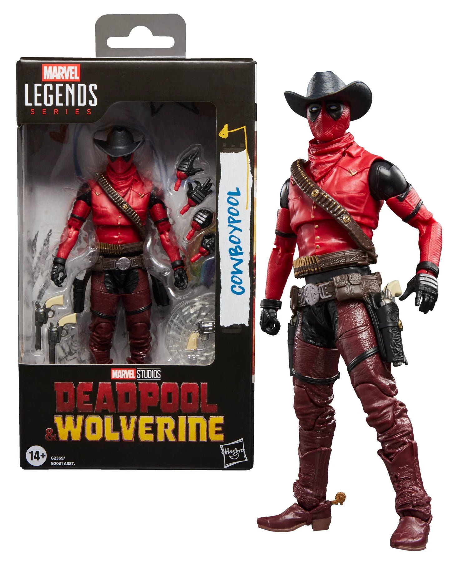 DEADPOOL & WOLVERINE - Cowboypool - Figurine Legends Series 15cm - Toys Legacy Collection