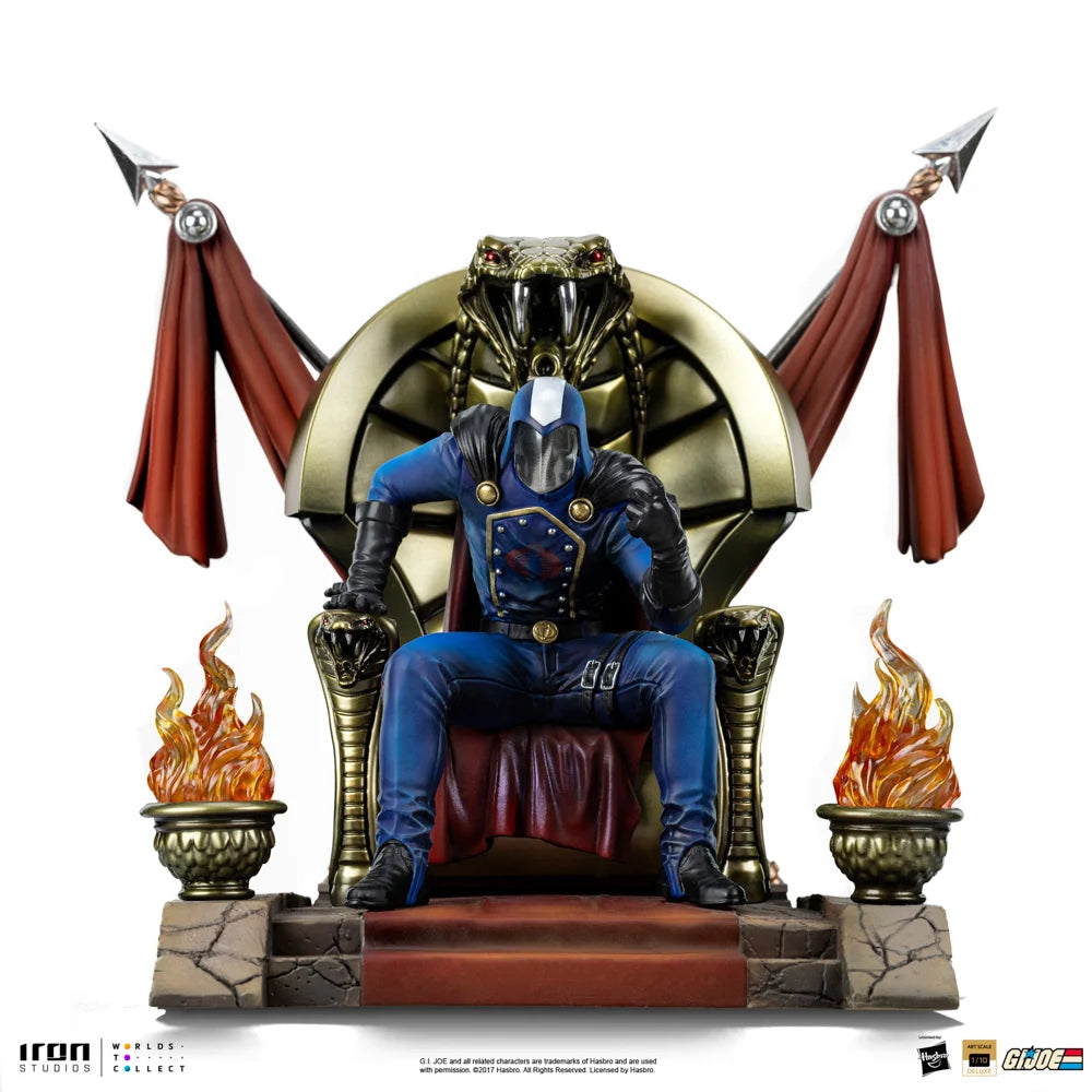 GI Joe statuette 1/10 Art Scale Cobra Commande