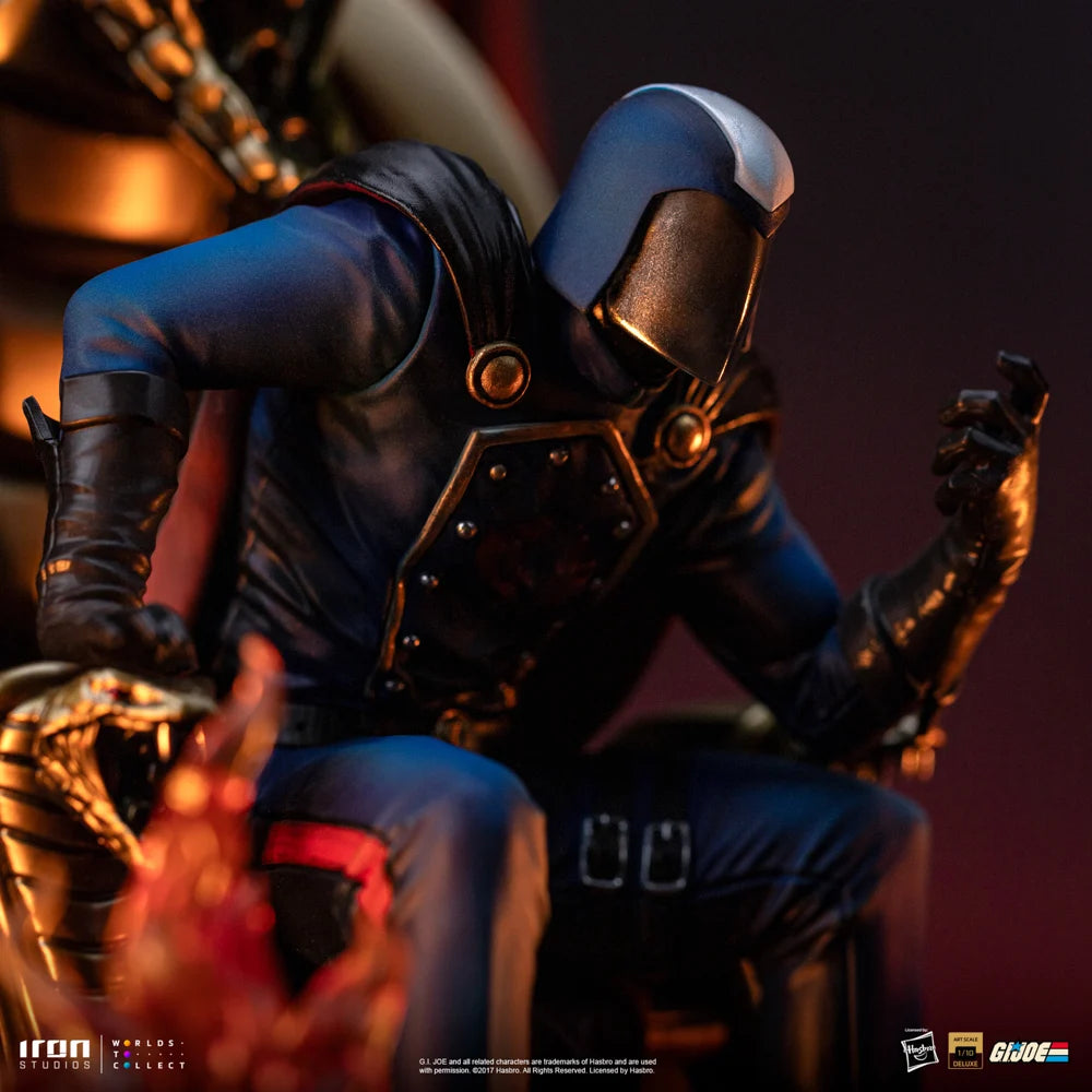 GI Joe statuette 1/10 Art Scale Cobra Commande