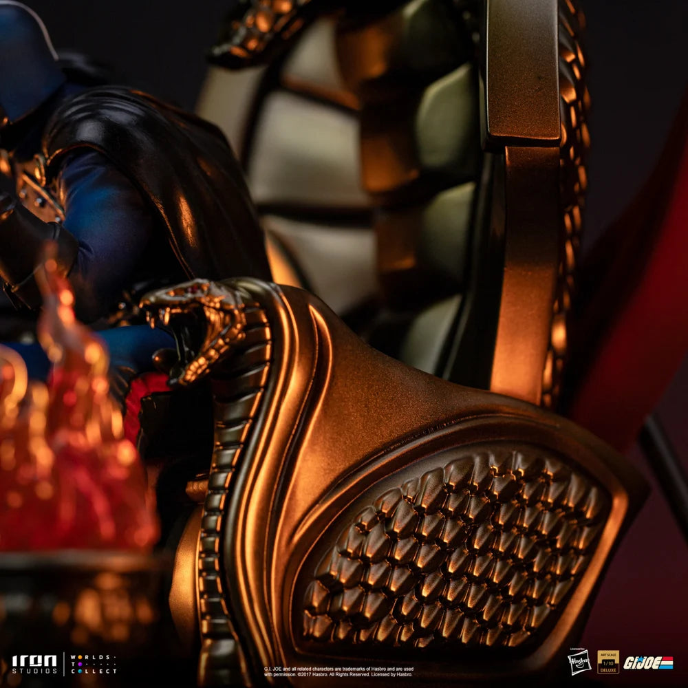 GI Joe statuette 1/10 Art Scale Cobra Commande