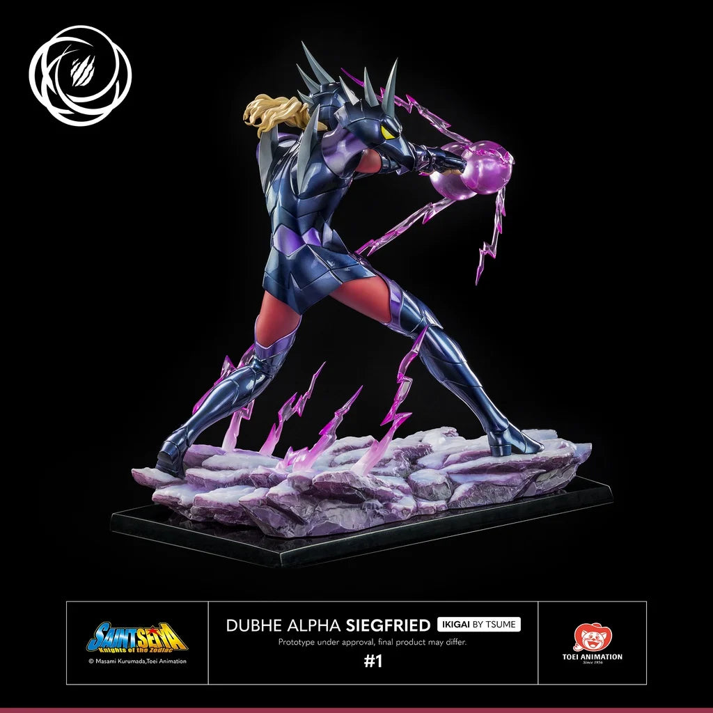 SAINT SEIYA - Dubhe Alpha Siegfried - Statue Résine By Tsume 35cm - Toys Legacy Collection